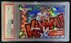 2024 Panini Absolute Patrick Mahomes II Kaboom Horizontal SSP #1 Chiefs PSA 9