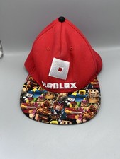 Roblox Baseball Hat Cap Characters Snapback Youth OSFM Video Game Merch
