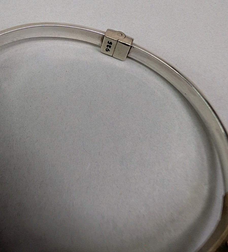 Double Eagle Head Bracelet Hawk Hinged Bangle Ste… - image 5