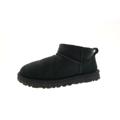UGG Classic Ultra Mini Boot Stiefeletten Lammfell Schwarz Damen Schuhe Gr. 38