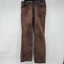 Ariat Rebar M4 Relaxed Rugged Work Pants Mens 30x34 Brown Distressed Gorpcore