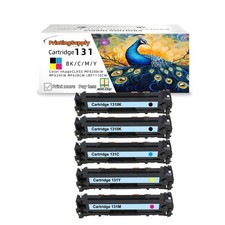 4PK Toner Cartridge For Canon 131 131H 6273B001AA imageCLASS LBP7110Cw MF8280Cw