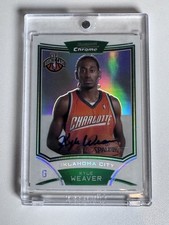 2008 Bowman Chrome Autograph Kyle Weaver (#179) Refractor /50