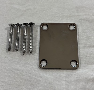 2022 Schecter Japan OL-PT-TH Chrome Neck Joint Plate w/ HW