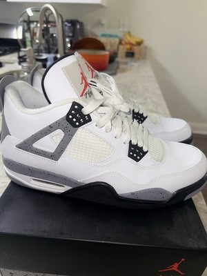 Jordan 4 Retro 2012 Release Cement Grey Size 11 New