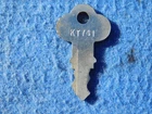 vintage coin op key: Chicago Key KT741 for Coca-Cola Vendo VMC Cavalier soda