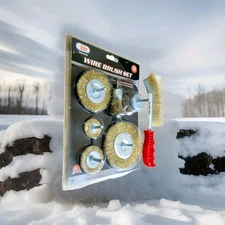 Wire Brass Brush Set