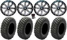 MSA GM Lok 14" ATV Wheels 30" Crawler XR Tires Can-Am Renegade Outlander