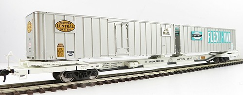 H0 / Walthers 932-41065 U.S. Doppel Containertragwagen Gold-Line RP25, Neuw. OVP | Zustand: Gebraucht