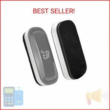maxtek Dry Erase Eraser, Magnetic White Board Erasers - 2 Pack, Glass Whiteboard