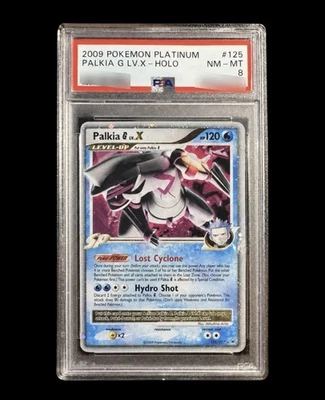 Pokemon TCG Palkia G LV.X 125/127 Platin Holo Ultra Rare Englisch 2009 PSA 8 - Bild 1 von 2