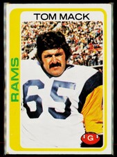 1978 Topps #80 Tom Mack