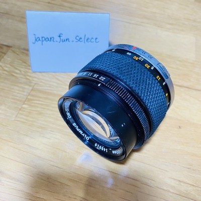 OLYMPUS E.ZUIKO Auto-T 100mm F2.8 Black compact telephoto prime Lens Exc++