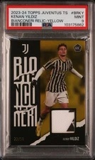 2023-24 Topps Juventus TS Kenan Yildiz Bianconeri Relics /50 RC (player worn)