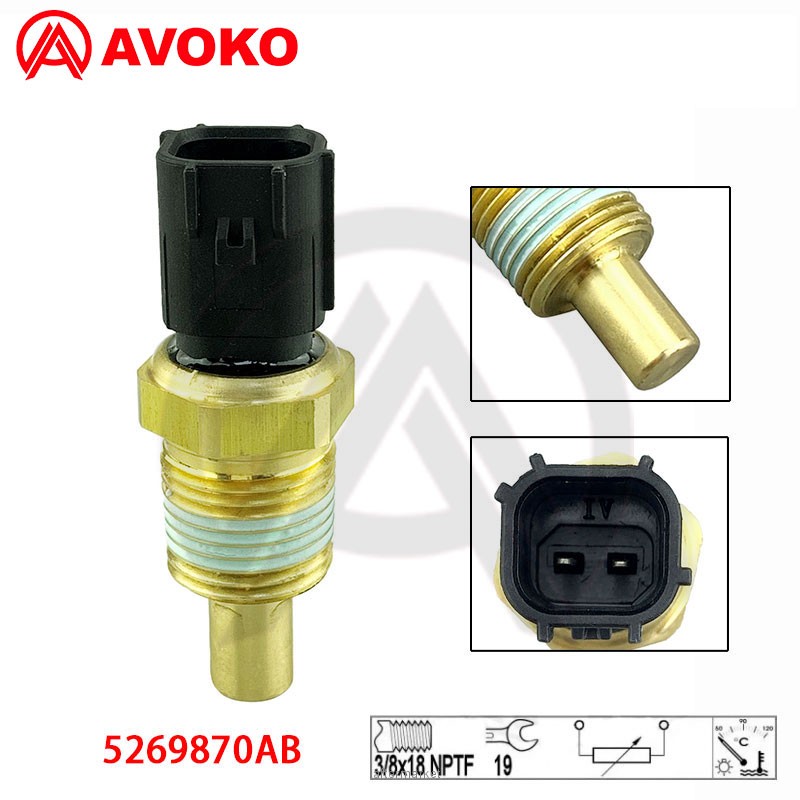OEM 5269870AB Coolant Temp Temperature Sensor For Chrysler Dodge