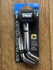 Reese 7054433 Trailer Hitch Lock, For 1-1/4" & 2" Square Receivers, 1/2" & 5/8"