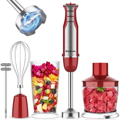 Immersion Blender Handheld for Kitchen,Emulsion Blender Handheld,6 Speed Elec...
