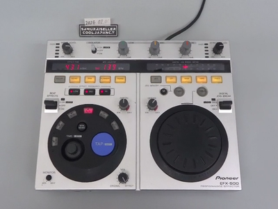 Pioneer EFX-500 DJ Turntable Mixer Controller Effector Silver