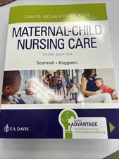 Davis Advantage for Maternal-Child Nursing Care 3e Paperback (no access code)