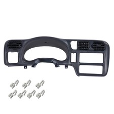 Dash Trim Bezel Cover Dark Gray Compatible with 1998-04 Chevy Blazer