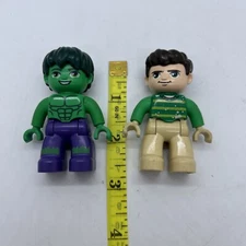 Lego DUPLO Adventures Hulk and Sandman Mini Figure Set 10876 Replacement Figures