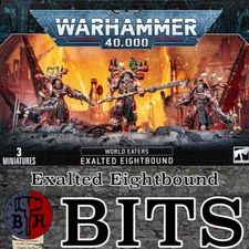 Warhammer 40K Chaos Space Marines World Eaters Exalted Eightbound Set BITS