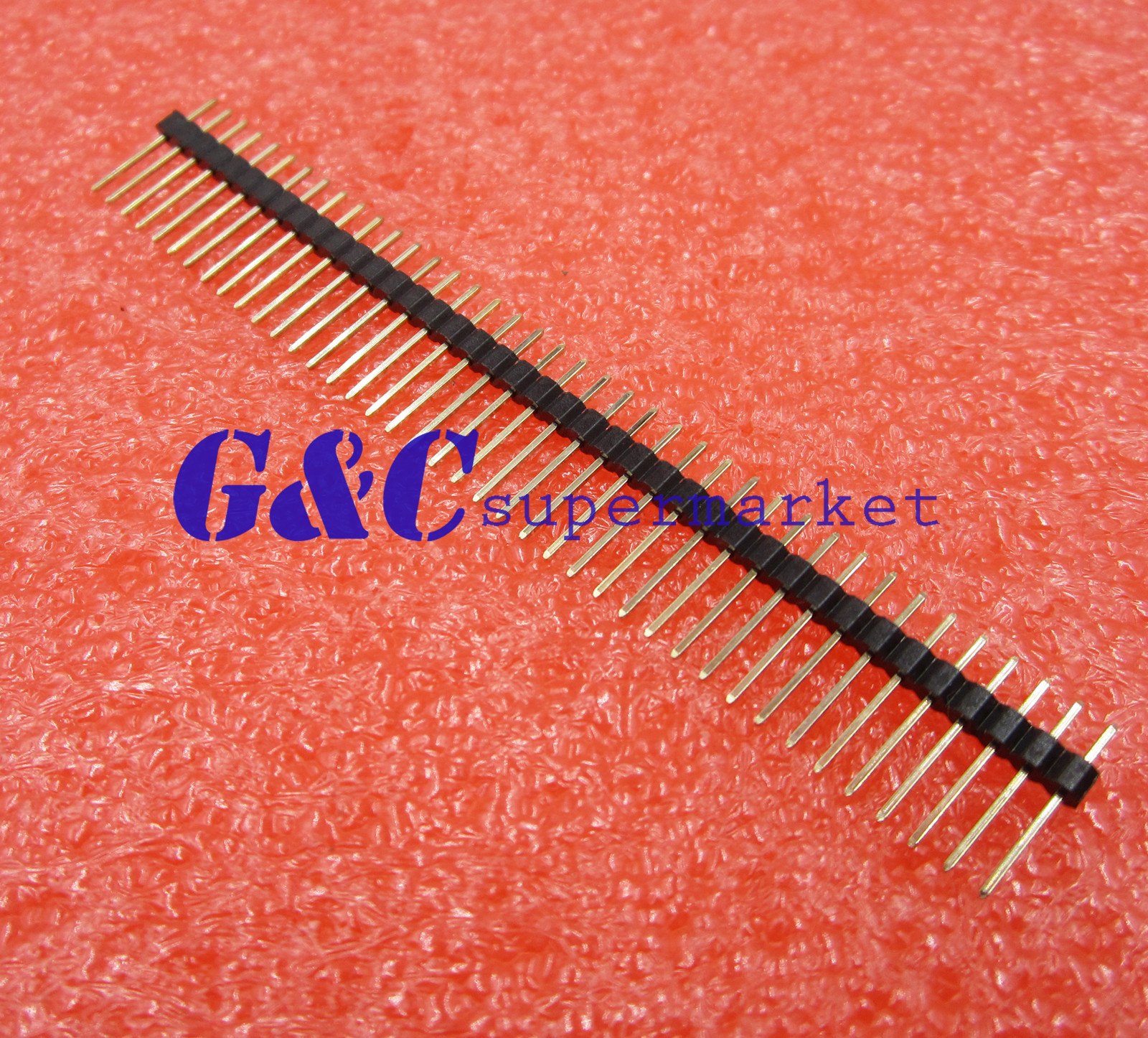 FILA 10PCS 1*40 40Pin 2.0mm 15mm Long leg single row Male Breakable Pin Header