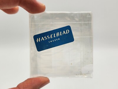 Genuine NOS Hasselblad Transparent Grid Mask for 500C/500EL Focusing Screens