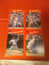 1990 Donruss Chicago Cubs 4 Card Lot