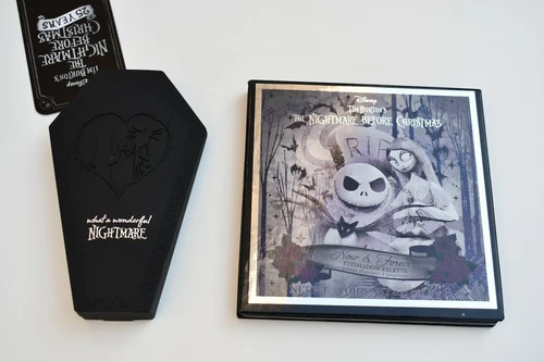Disney The Nightmare Before Christmas Now & Forever Eyeshadow Palette & Mirror,,