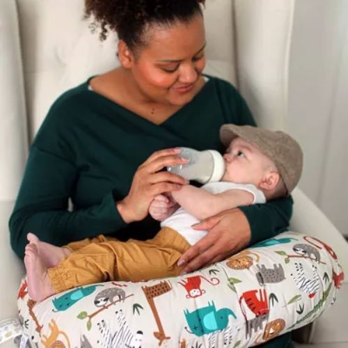 Boppy Nursing Pillow Original Support, Neutral Jungle eBay