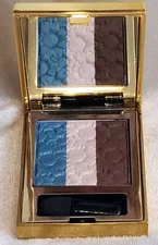 ELIZABETH ARDEN Eye Shadow Trio VIRIDIAN BLOOM .17 oz 5 g pressed powder NEW