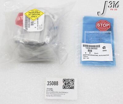 リクエスト 35088 APPLIED MATERIALS KIT, CYLINDER, BRACKET FOR SWITCH (NEW