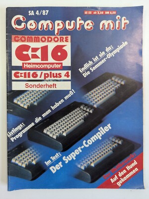 Compute mit! Sonderheft 4/87 | Commodore C16 - C116 - Plus/4 | Computer Magazin