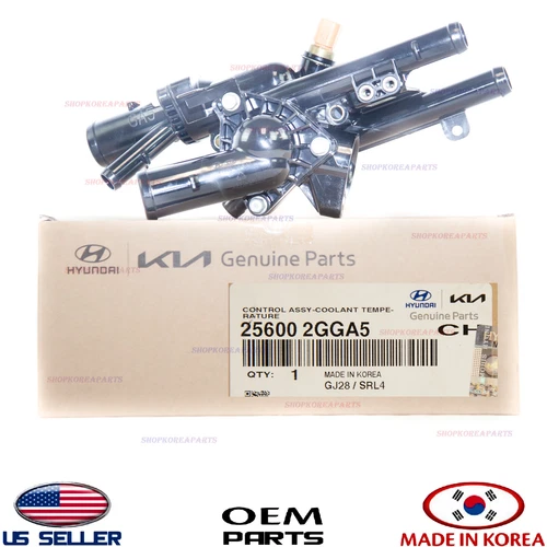 Genuine Thermostat Housing Unit ⭐OEM⭐ HYUNDAI KIA 2.4L *See compatibility