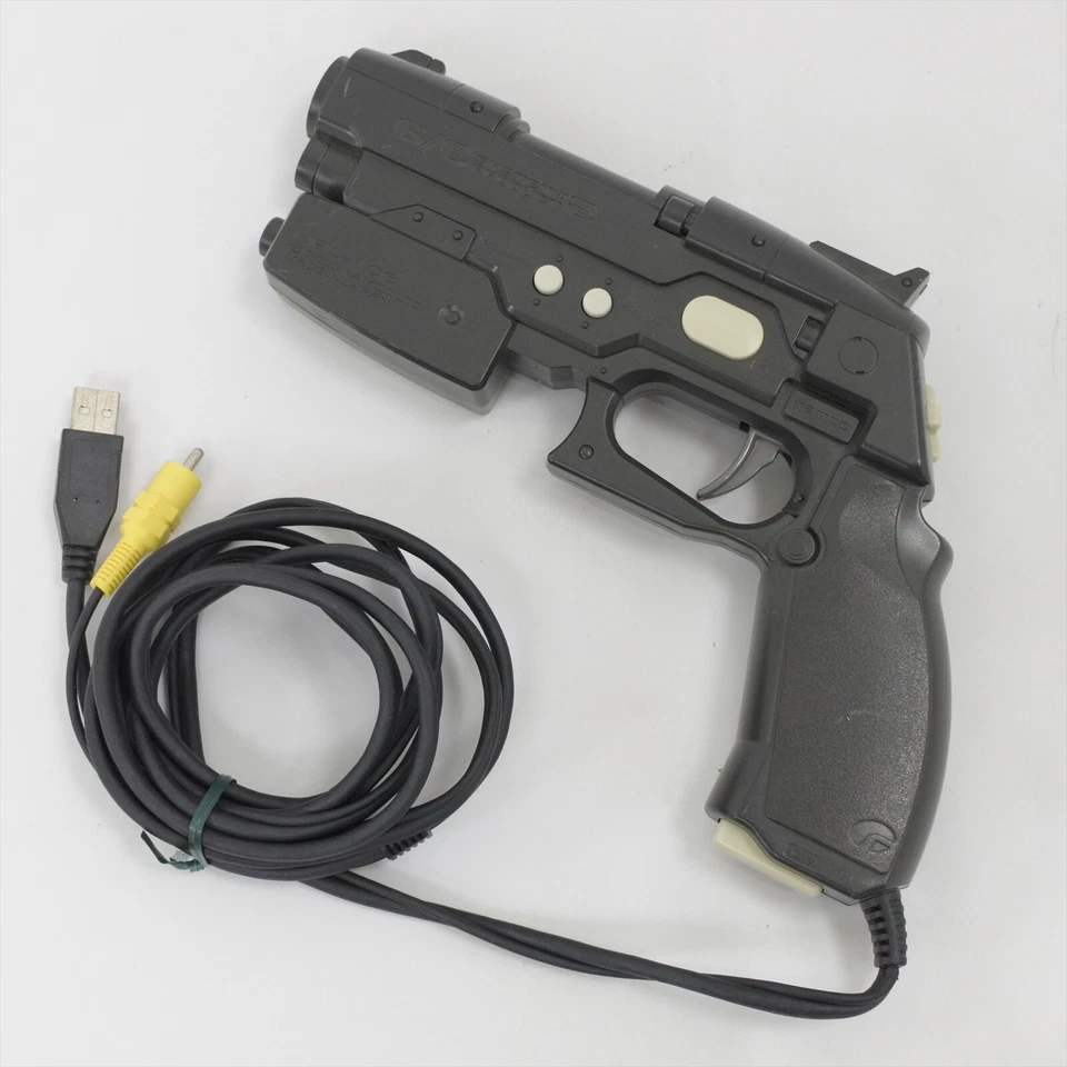 PS2 GUN CONTROLLER 2 NPC-106 No Extension Cable Work for CRT TV Only Playstation - Image 2 of 3