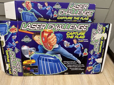 1997 Laser capture the flag Original Factory Box