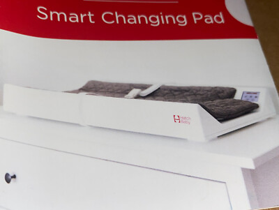 Hatch Baby, Smart Changing Pad and Scale, White Pink Pad SCP15001