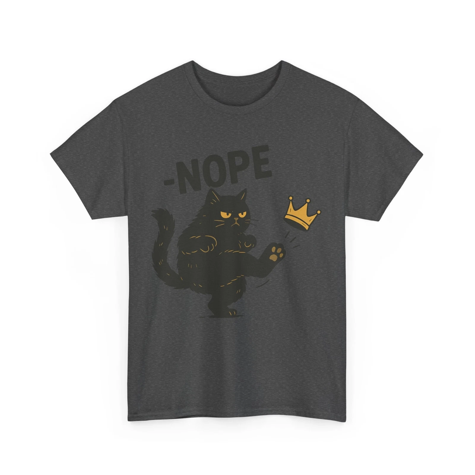 No Kings Black Cat T-Shirt