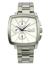 D&G Dolce & Gabbana DW0108 Good Times Chronograph Stainless Steel BraceletWatch