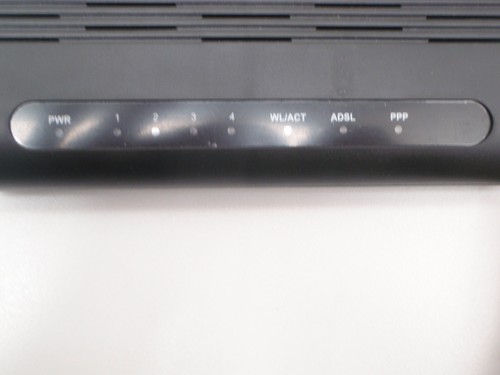 ADSL2+ MODEM ROUTER WIRELESS 11G NETWORK LAN ADSL 4-PORT IEEE TI8511G-3 4PORT - Picture 3 of 9