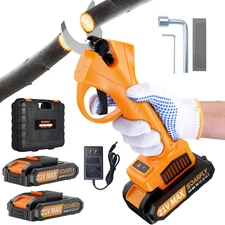Electric Pruning Shears, 35Mm 1.4'' Cutting Diameter Professional Cordless Elect