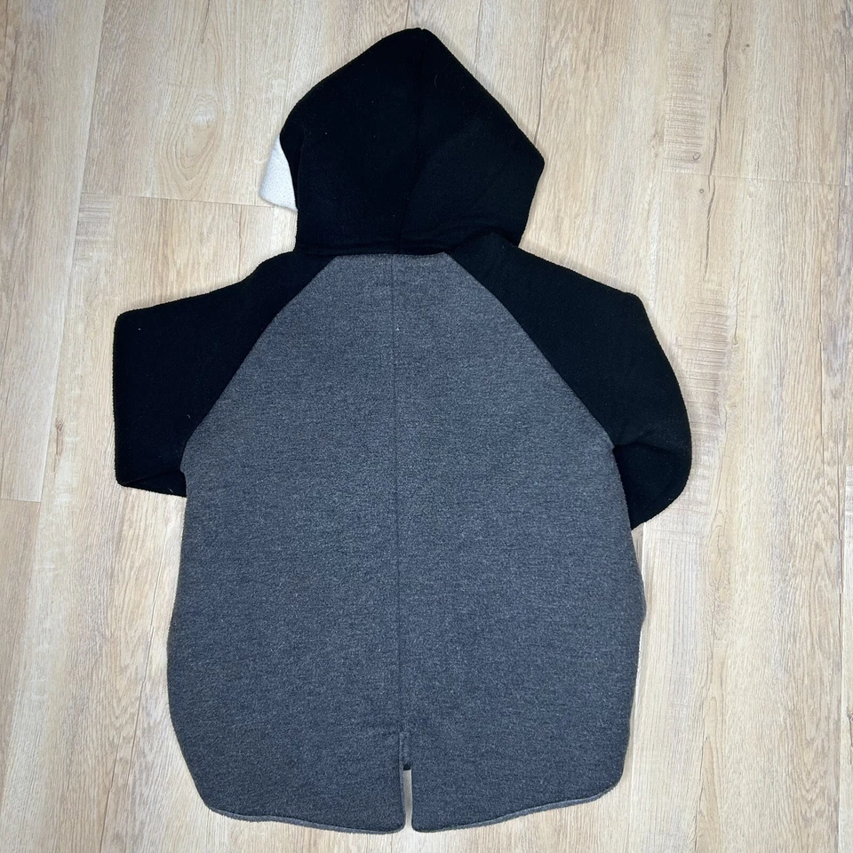 Куртка детская CoCo Rabbit Penguin размер XL черная и серая - Изображение 4 из 4