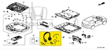 Honda Genuine Headphones 2016-22 Pilot 39580-TG7-A01