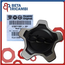 Coprimozzo Fiat 500X Coppetta Coppa Ruota Borchia Cerchi Lega Opaca Originale