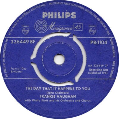 Frankie Vaughan - The World We Love In / The Day That It Happens To You (7'', ...