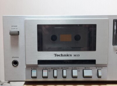 Technics RS M13 Vintage Cassette Deck Dolby B 4-Track 1980s