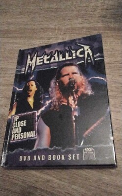 DVD + BUCH SET METALLICA - HAUTNAH UND PERSÖNLICH