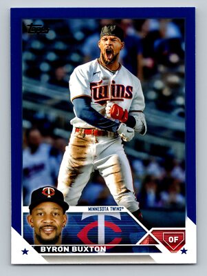 2023 Topps #25 Byron Buxton Royal Blue | eBay