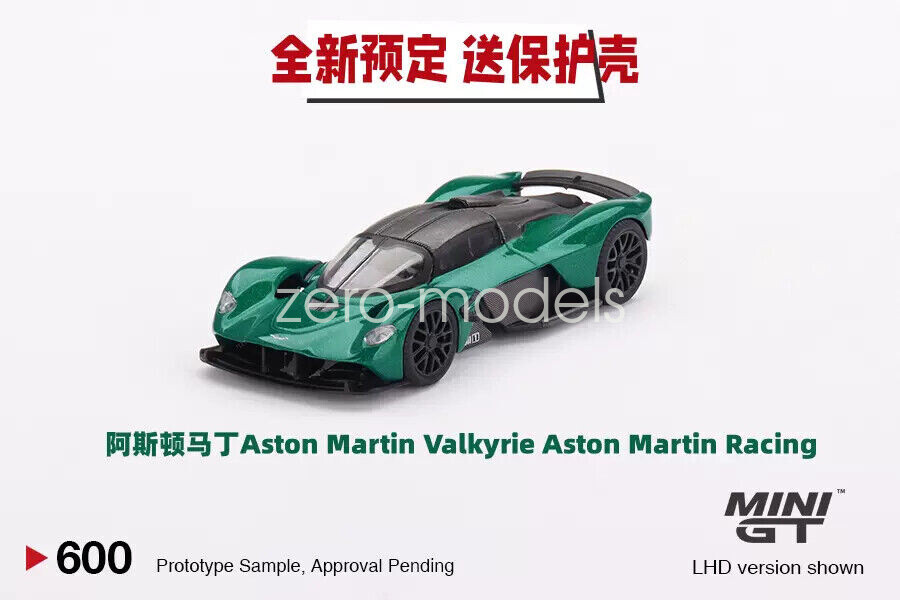 MINI GT 1:64 scale Valkyrie Racing Diecast Model Car Toys Collections NIB